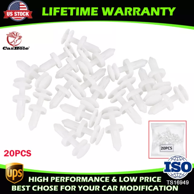 Retainer Clip Door Trim Panel Push Type for GMC Chevy 1500 2500 3500 20Packs NEW