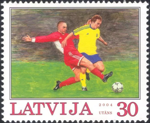 Latvia 2004 "Euro 2004"/Football Championships/Sports/Soccer 1v (n17623)