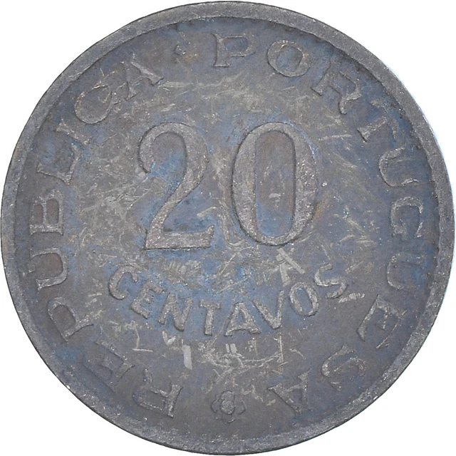 [#1356424] Coin, Angola, 20 Centavos, 1962