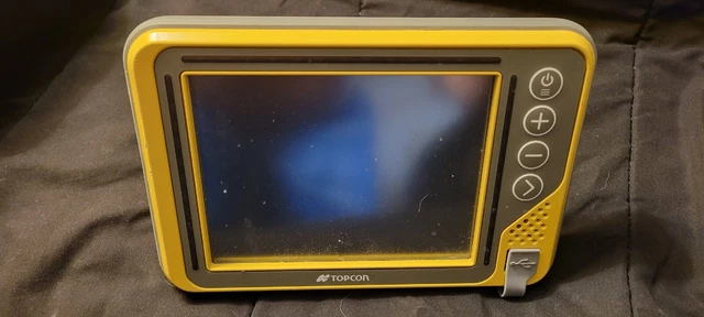 Topcon GX-55 Machine Control Display w/ Motor Grader & Dozer Indicate Codes.
