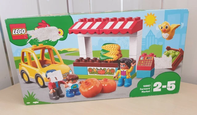 RETIRED LEGO DUPLO 10867 Farmers Market Set New Sealed Box