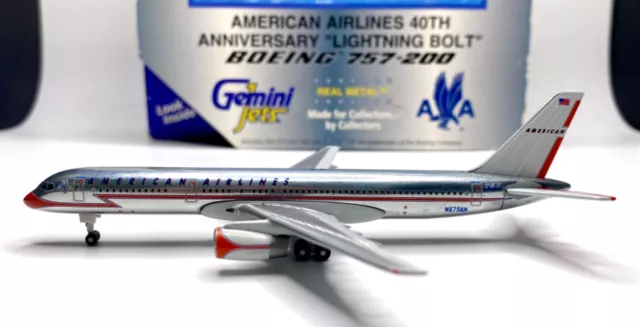 1/400 DEFEKT, REPARATUR, BONEYARD American Airlines 757 Gemini Jets