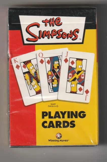 Spielkarten Poker EU The Simpsons vollständig unbespielt