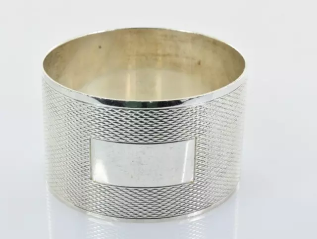 B&Co Napkin Ring Sterling Silver - No Mono