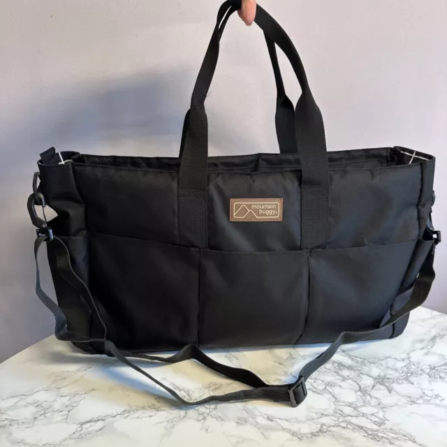 Mountain Buggy Black Tote Holdall Travel Weekend Hand Luggage Bag