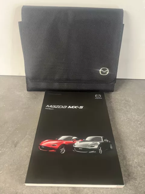 Mazda MX5 Betriebsanleitung Bedienungsanleitung Handbuch Bordmappe Bordbuch 2017