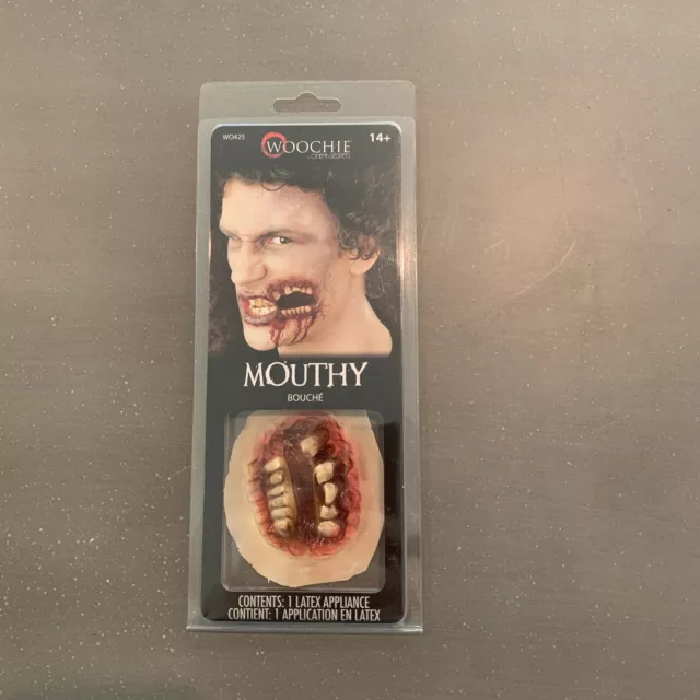 Woochie Cinema Secrets Mouthy Latex Appliance Halloween Makeup Costume New