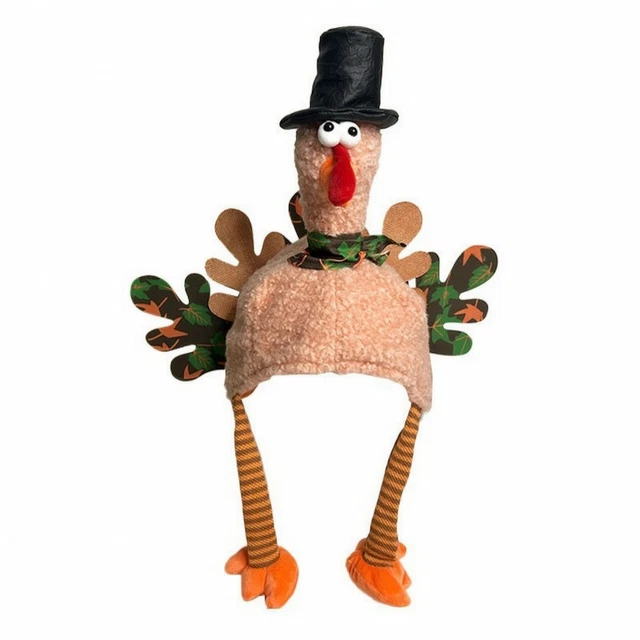 THANKSGIVING TURKEY HAT Adult Sized For Dress up Occasions 14 36 thanksgiving-turkey-hat-adult-sized-for-dress-up-occasions-14-36