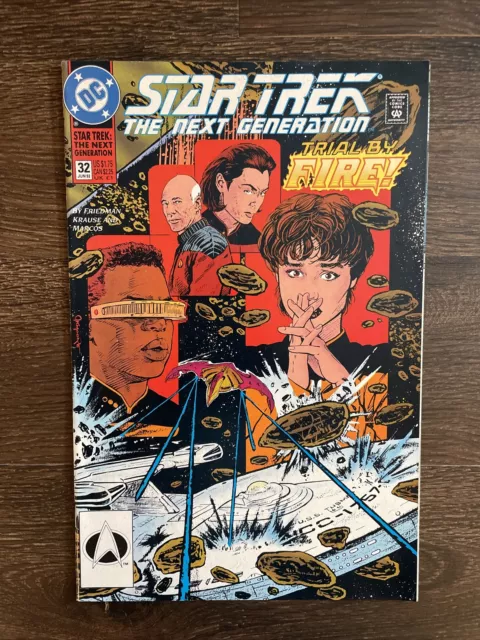 STAR TREK THE NEXT GENERATION #32 2nd Series (DC Comics, 1992) High Grade