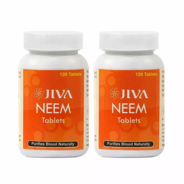 Herbal Health Care Jiva Ayurveda Neem Tablets