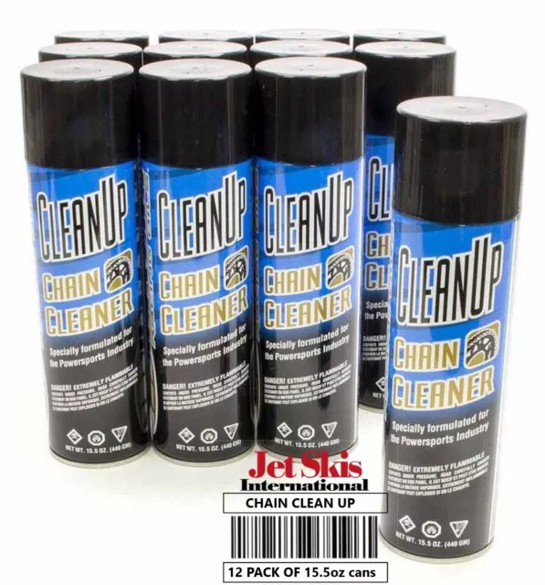 Maxima Racing Oils Clean-Up Chain Cleaner - 15.5 oz Can - Qty (12) - 75920