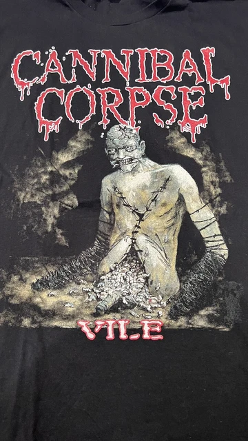 Cannibal Corpse  - Vile    T-Shirt.   New  Size -  M - L Death Metal
