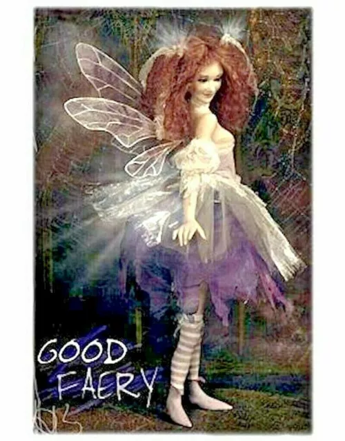 Sideshow Good Faery World Of Froud Doll Sealed Gem Rare #1613 Hand Painted