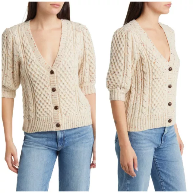 Rails Isla Wool Blend Cardigan Sweater Women's Size M Medium