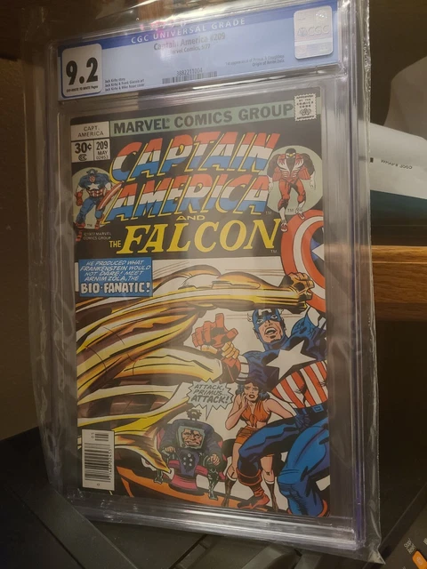 Captain America #209 Graded by CGC (9.2)