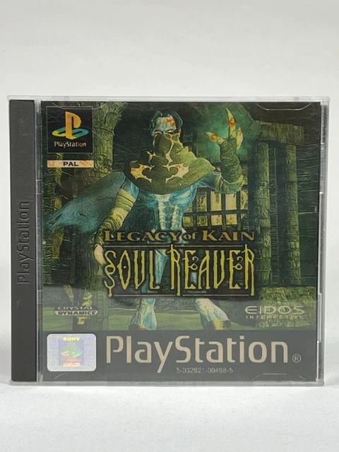 Legacy of Kain Soul Reaver PS1 PAL FR Black Label