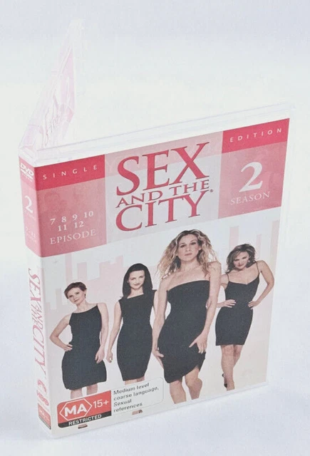 Sex And The City: Season 2 Episodes 7-12 DVD (Region 4) VGC