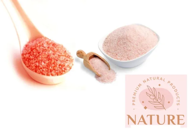 HIMALAYAN PINK SALT~ Course ~ Food Grade ~ Edible ~ Pure Rock Salt ~ Bath Salts