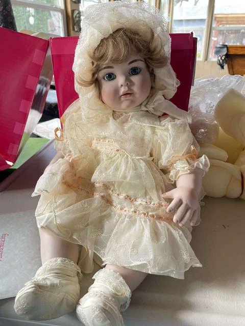 Marie Osmond 2006 Porcelain Doll - “Baby Bru”