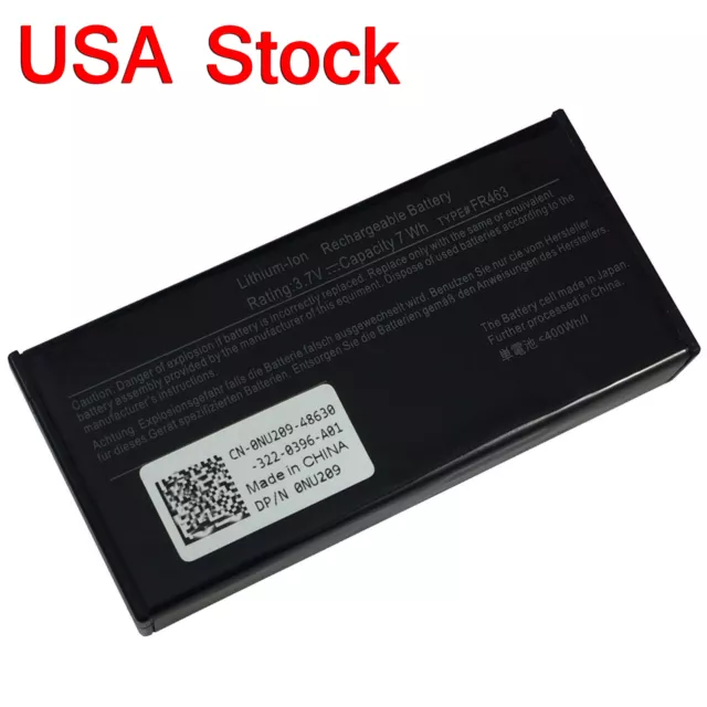 New 3.7V FR463 NU209 Battery For DELL PowerEdge PERC H700 H800 5i 6i P9110 U8735