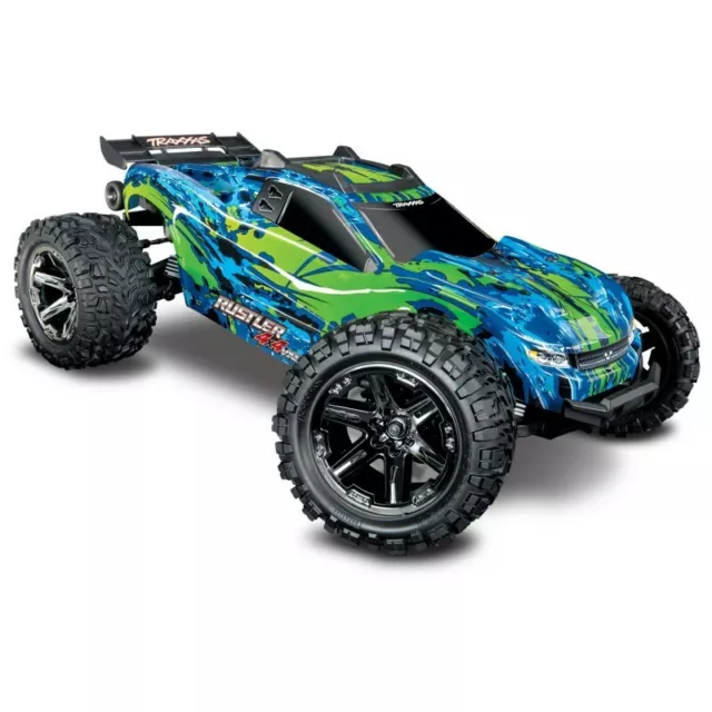 TXX67076-4 RUSTLER VXL 4WD BRUSHLESS TSM traxxas