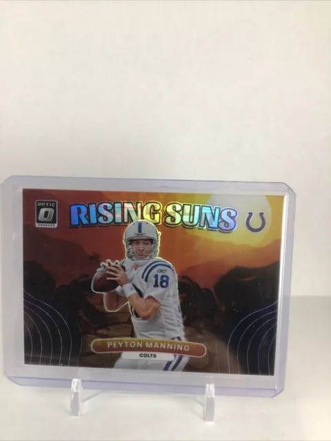 2022 Donruss Optic Peyton Manning Rising Suns /25