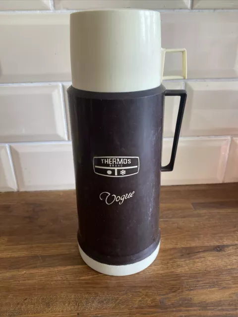 Vintage Retro Thermos Vogue Flask 1 Litre