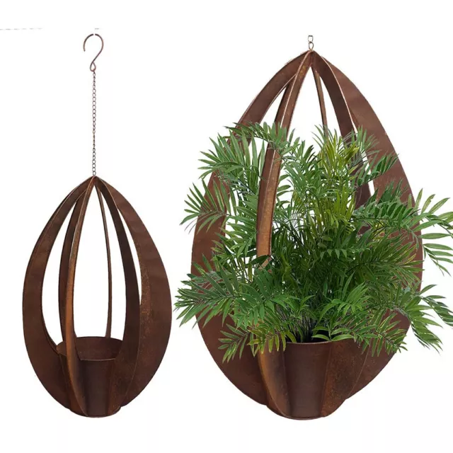 Metal Hanging Pot Planter 70 cm