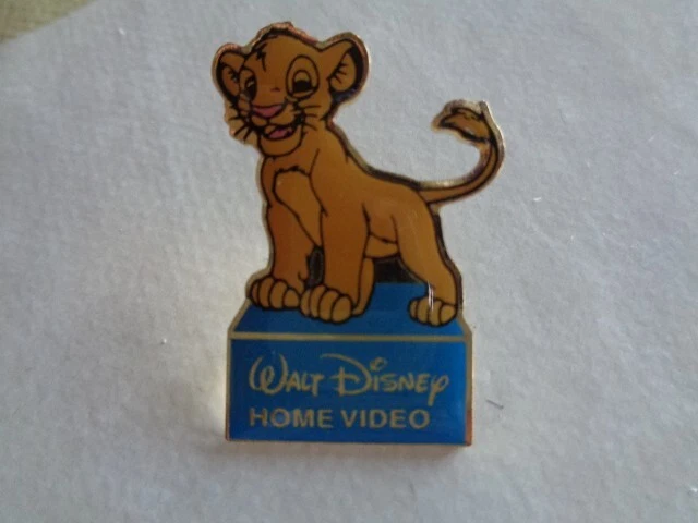 Disney The Lion King Simba Home Video issued metal lapel pin