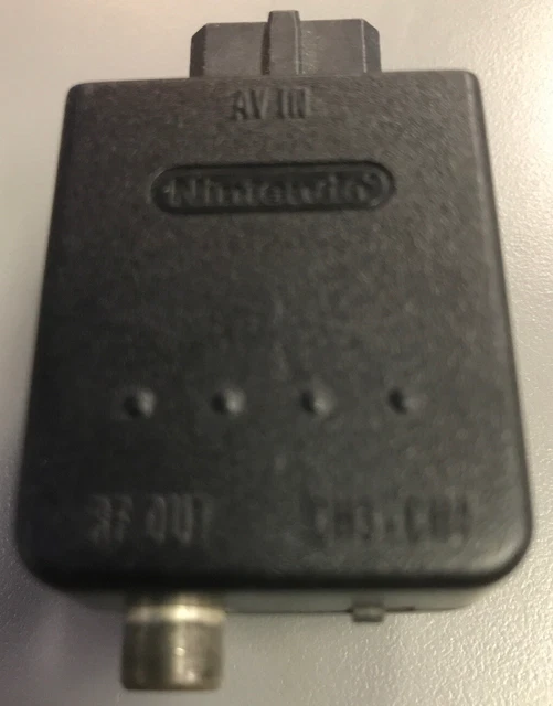 RF MODULATOR ADAPTER Super Nintendo 64 GameCube N64 NGC OEM Official 5