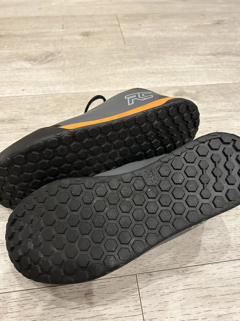 Ride Concept Powerline Mens MTB Cycling Shoe - Orange 3