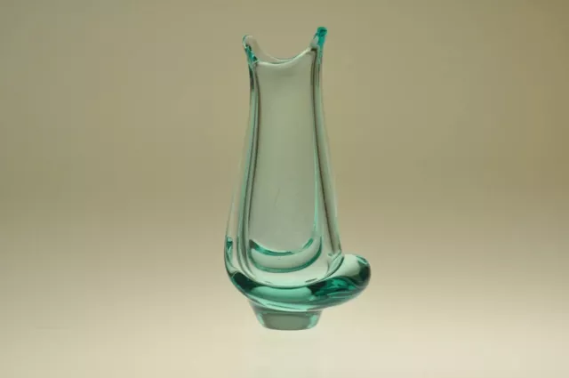 Miroslav Klinger ZBS Vase, Mid Century Vase, Czech Vase, Hand Made, Glass Vase