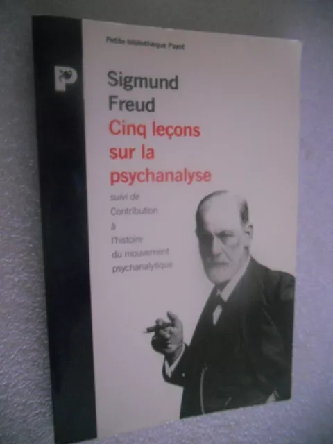 livre sigmund freud cinq leçons sur la psychanalyse