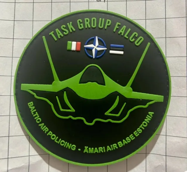 Italian AirForce Patch Aeronautica Militare Eurofighter F35 Task Group Falco