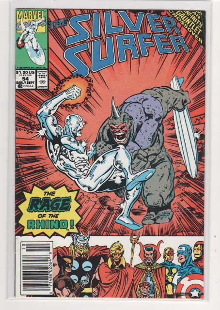 Silver Surfer (Volume 3) #54 Infinity Gauntlet Thanos Avengers Wolverine 9.6