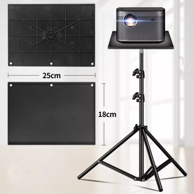 Soporte de plataforma de alta calidad para proyectores y monitores con tornillo de 1/4 pulgada