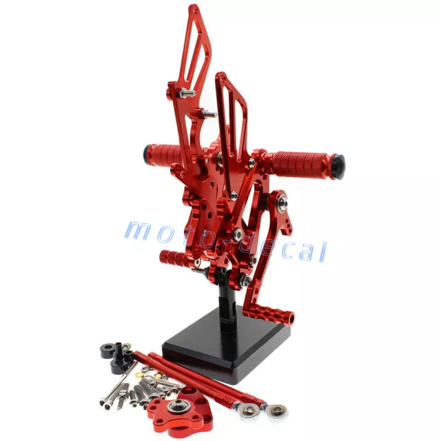CNC Rearset Footrest Foot Pegs Pedals Shifter Shift Gear For 2013-2016 CBR600RR