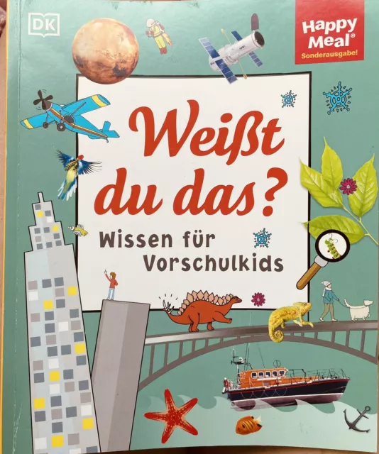 Mc Donalds Happy Meal Buch  "Weißt du das? McDonalds 2022