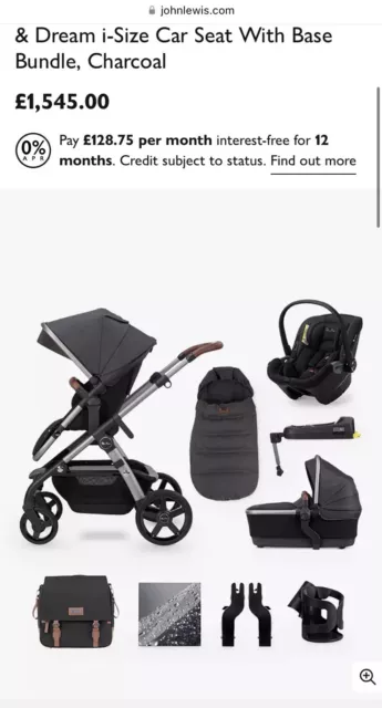 Brand new - never used - boxed & sealed! Silver cross Wave 2022 pram bundle!