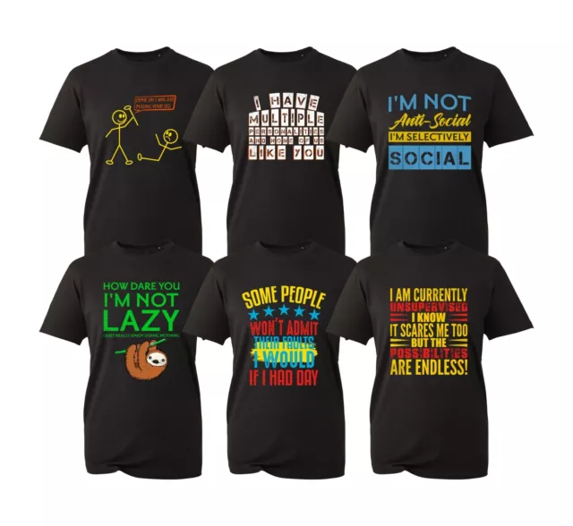 Funny T Shirt, Novelty Joke Gift For Him Dad Birthday Slogan Party Men's Tee Top