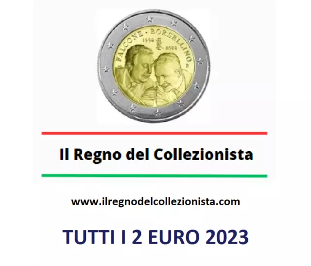 Tutti I 2 Euro 2023 Fdc - Novita' 2023