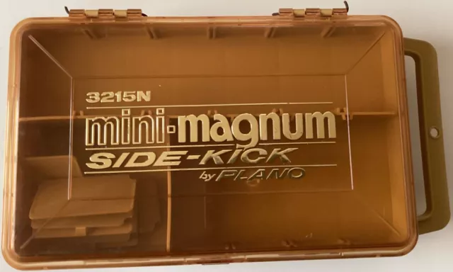 Plano 3215N Mini Magnum Side Kick 2 Sided Fishing Tackle Box