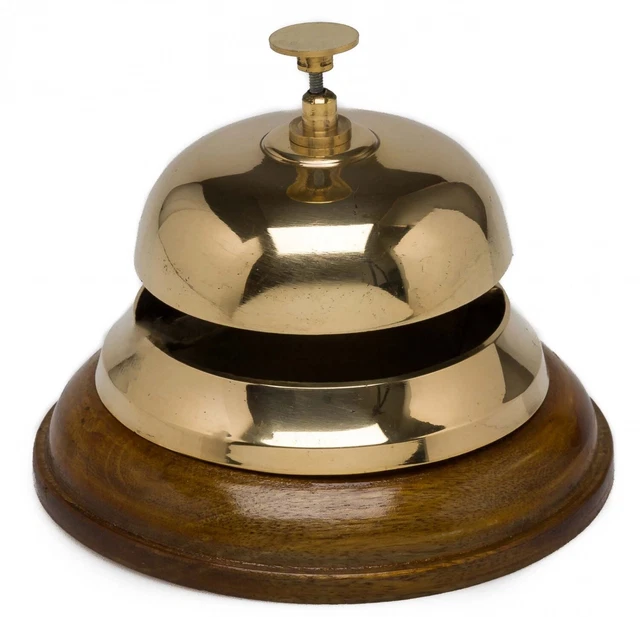 Hotel Bell recepción campana de la tabla cascabel Hotel Recepción Servicio de