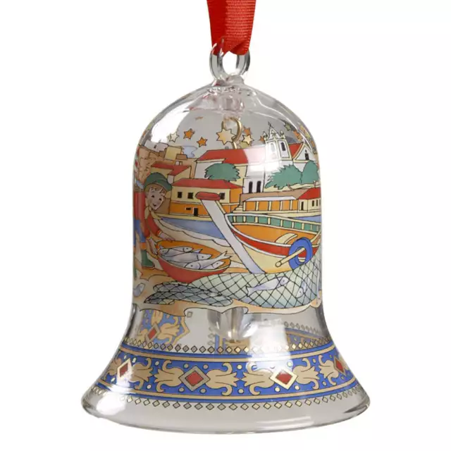 Hutschenreuther Annual Crystal Christmas Bell Algarve - Boxed 10147577