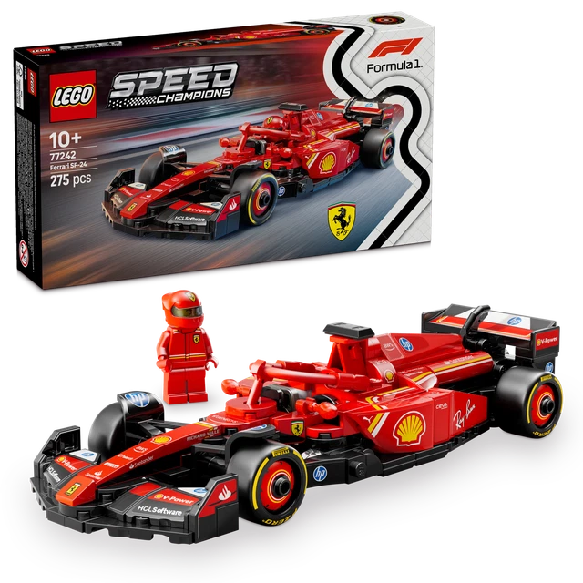 LEGO SPEED CHAMPIONS: Ferrari Sf-24 F1 Race Car (77242) £29.81 ...