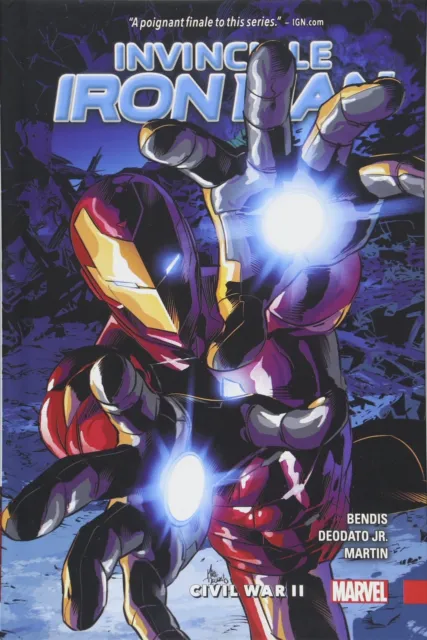 Invincible Iron Man (2nd Series) HC #3 VF/NM; Marvel | Bendis Civil War II h