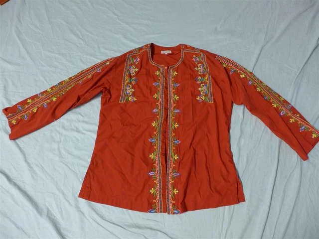 Leaf & Loom Beads Shirt | Heritage-Inspired Luxury Hand-Embroidered Men's Shirt