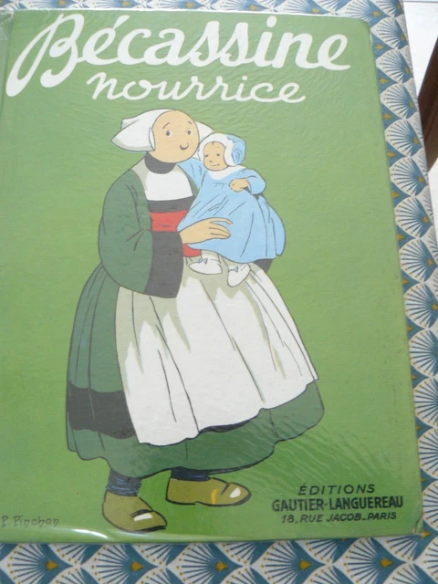 Plastoy Figurine Bécassine Et La Crêpe - 61021 - Collection Bande Dessinée - Multicolore - Dès 3 Ans