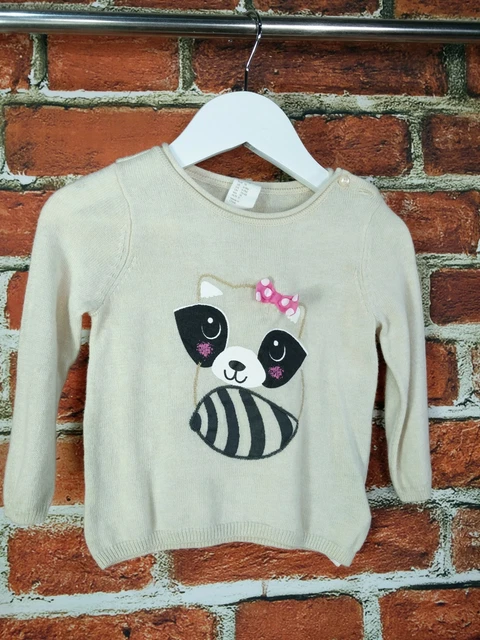 Cardigan Abito Bambina Età 6-9 Mesi John Lewis Next M&S Maglione 74Cm 4