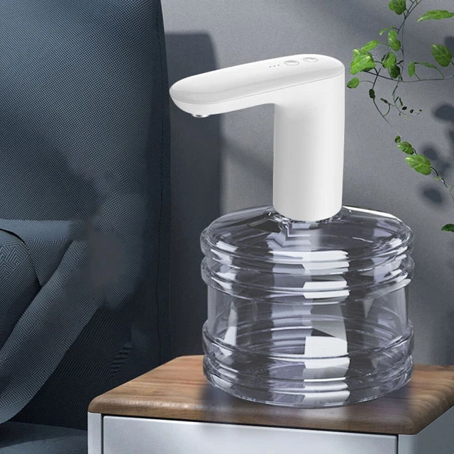 Pompa per bottiglia d'acqua Ricarica USB Pompa per erogatore di acqua elettrico automatico Pompa per bottiglia d'acqua Interruttore automatico Dispenser per bevande  15